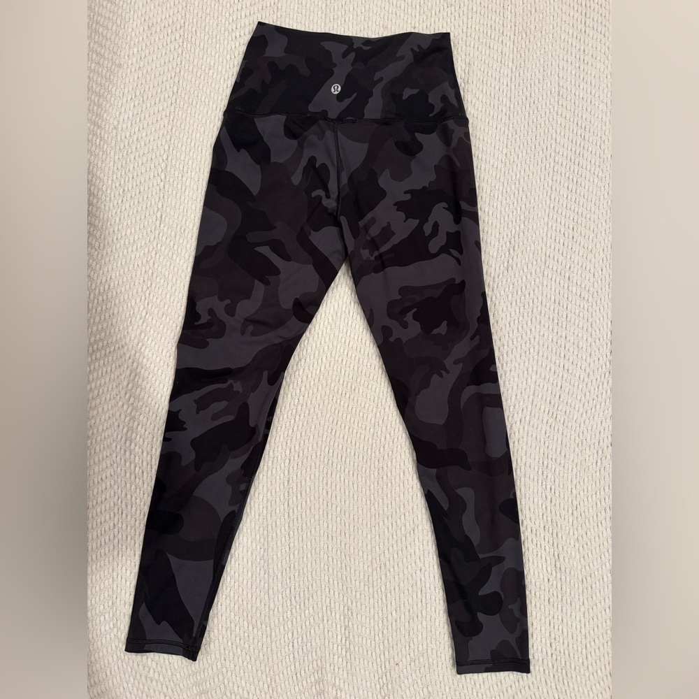 Lululemon Black Camo Leggings